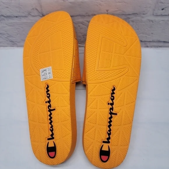 CHAMPION Brand X Cobra Kai Slides Mens Size 12 Miyagi Do Karate Kid - Picture 3 of 10